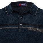 Men's Woolen Full Sleeve Polo - Image 2