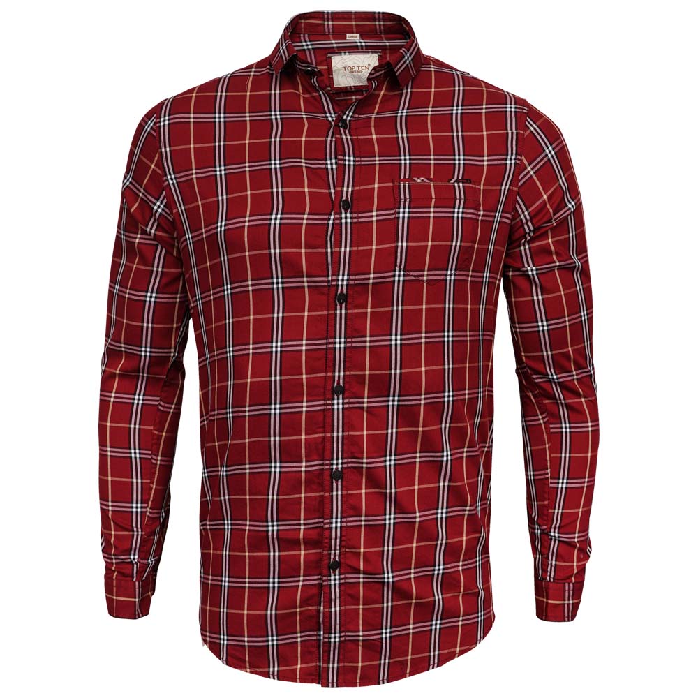 Check Casual shirt-83 shirt