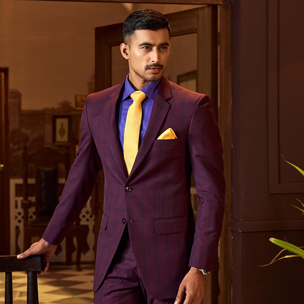 2 ENRICO ZENONI Check Suiting Fabrics - Image 1