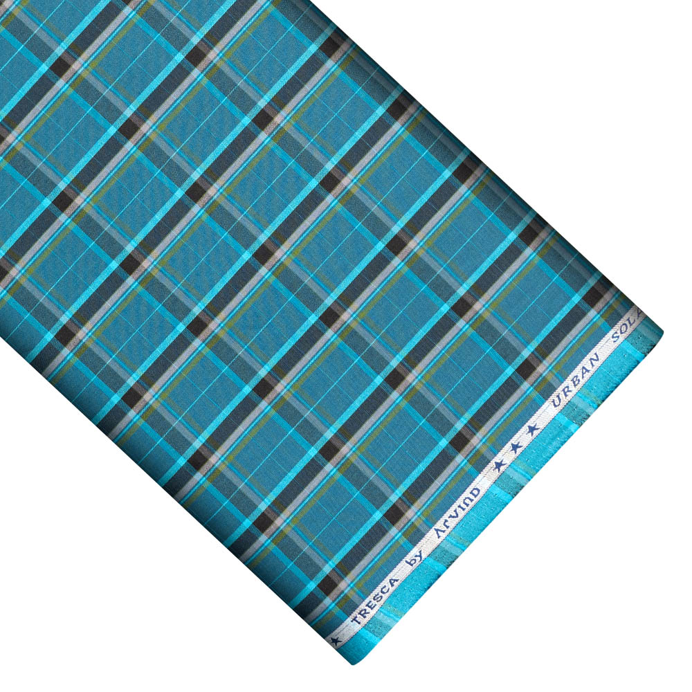 1 Check Shirt fabric 27 fabrics