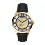 Fossil Townsman Automatic Gold-tone Skeleton Men's Watch - ME3210