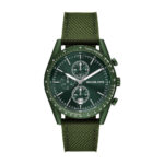 Michael Kors Accelerator Chronograph Olive Green Nylon Men's Watch (Model: MK9144)