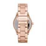Fossil Multifunction Rose Gold Dial Watch - Image 2