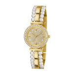GUESS Ladies Gold Tone Analog Watch - Image 2