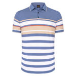 Men's Stripe Polo - Image 2