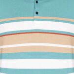 Men's Stripe Polo - Image 3